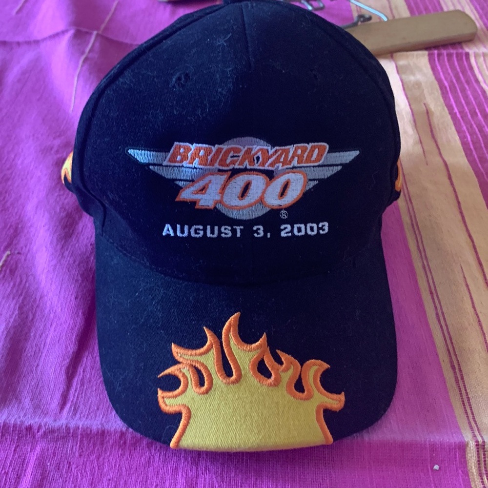 Head shots brickyard 400 august 3, 2003 Velcro strap back